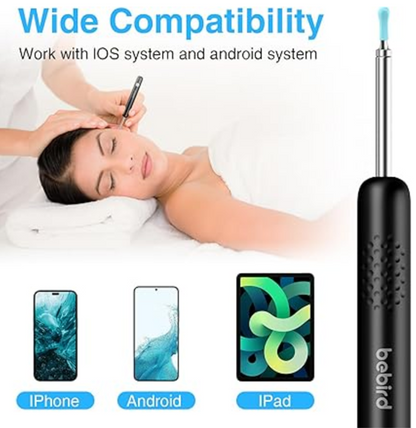 Smart Clean limpiador de oidos con camara Wifi